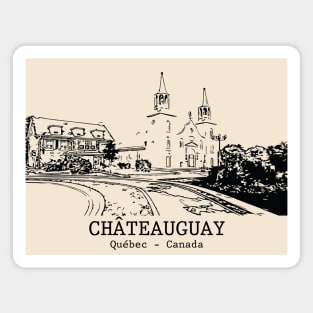 Châteauguay - Québec Magnet
